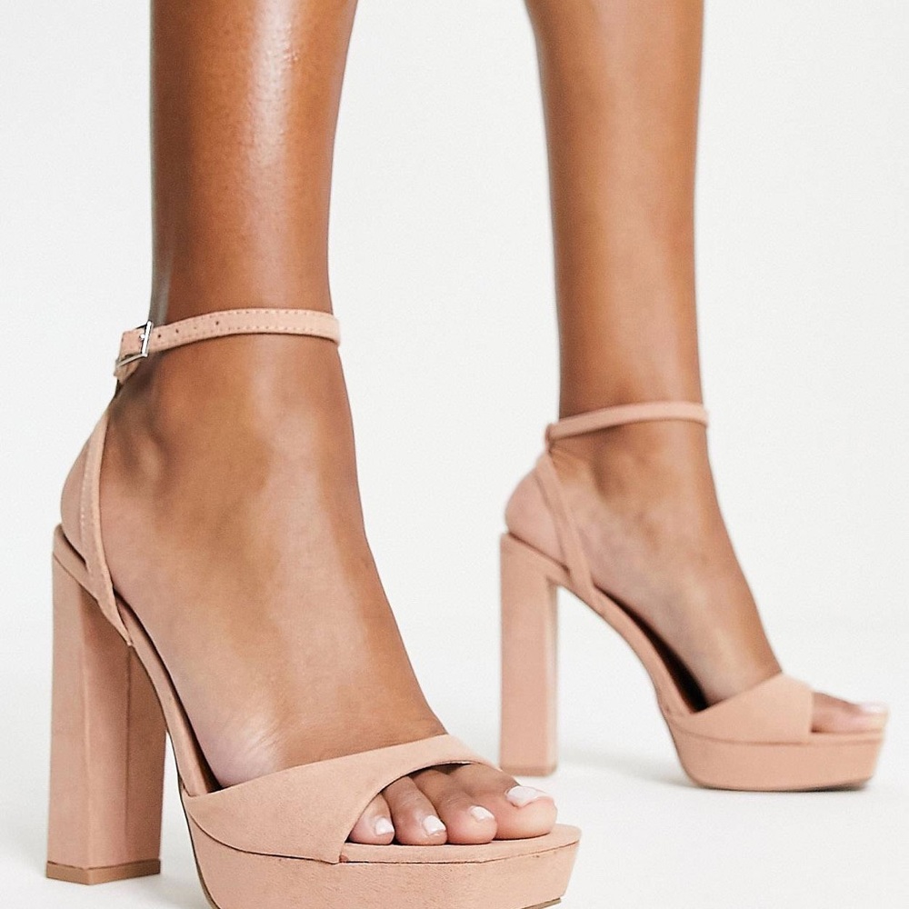 Asos Platform heeled shoes